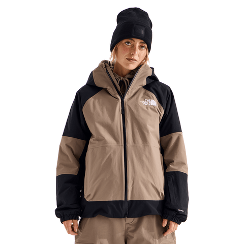 Slaydee insulated women's jacket - Garnet / TNF black