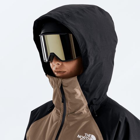 Slaydee insulated women's jacket - Garnet / TNF black