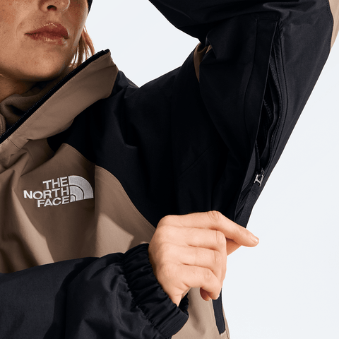 Slaydee insulated women's jacket - Garnet / TNF black
