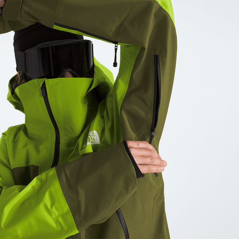 Summit Vervier Gore-Tex® jacket - Meadow grass / Forest olive / Clay grey