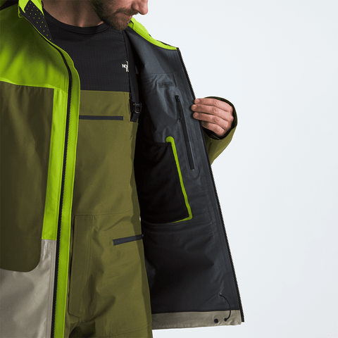 Summit Vervier Gore-Tex® jacket - Meadow grass / Forest olive / Clay grey