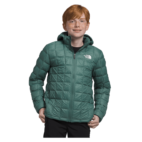 ThermoBall™ hooded kids' jacket - Dark sage