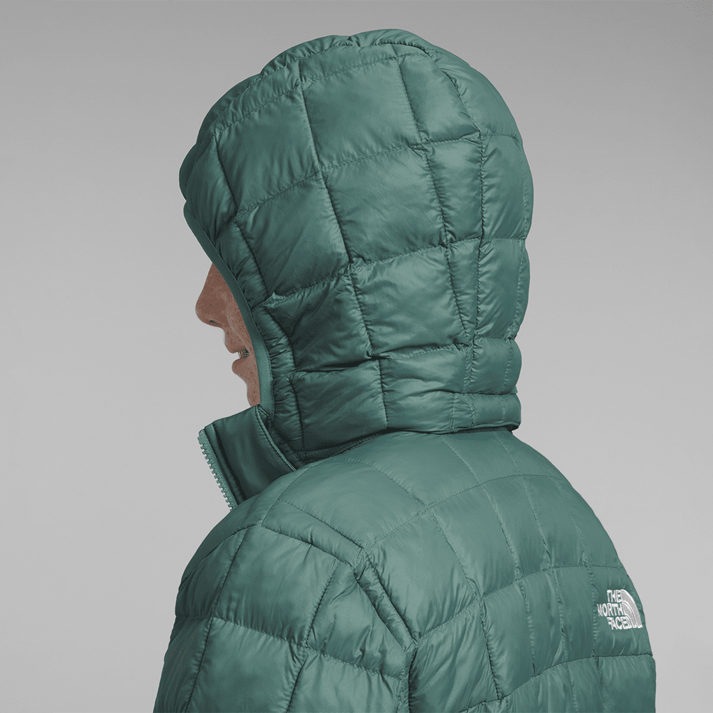 ThermoBall™ hooded kids' jacket - Dark sage