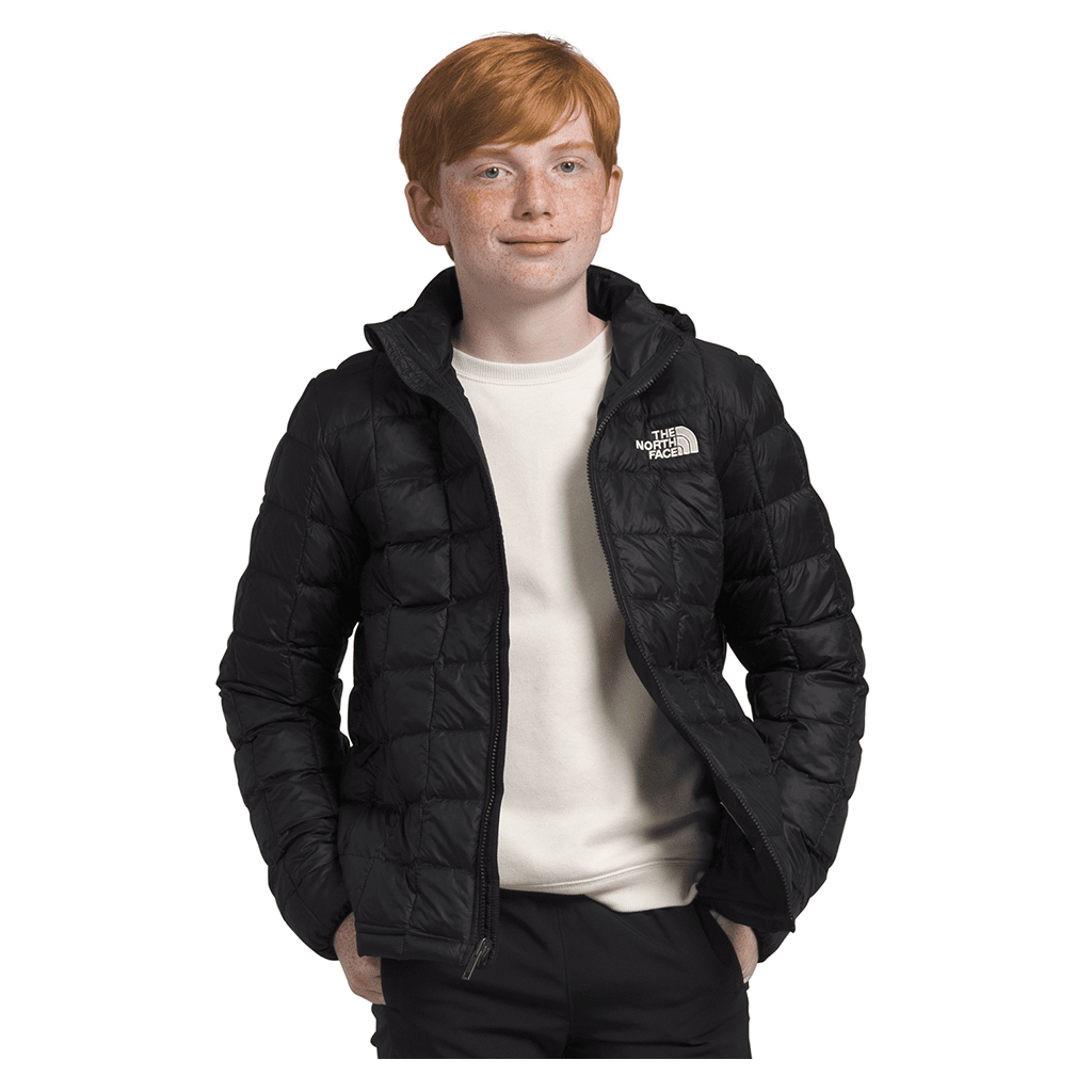 ThermoBall™ hooded kids' jacket - TNF black