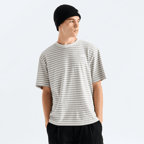Vista stripe t-shirt - Cumulus cloud / TNF pinch stripe