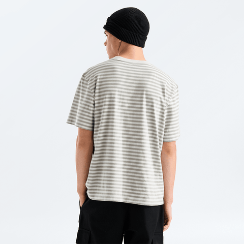 Vista stripe t-shirt - Cumulus cloud / TNF pinch stripe