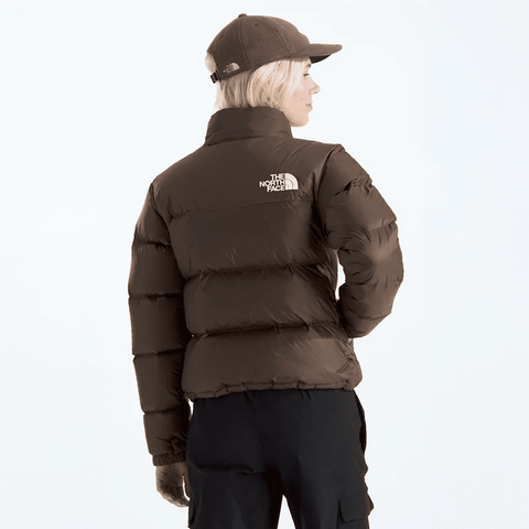 1996 retro Nuptse women's jacket - Smokey brown