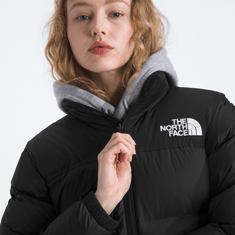 1996 retro Nuptse women's jacket - Recycled TNF black