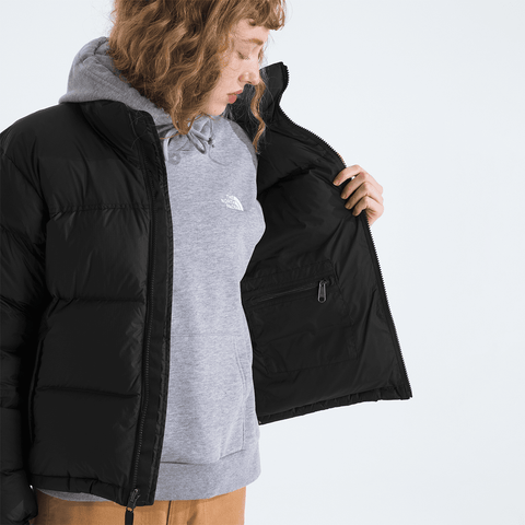 1996 retro Nuptse women's jacket - Recycled TNF black