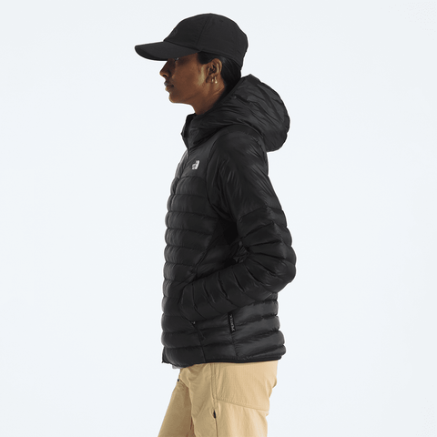 Terra peak women's hooded jacket - TNF black