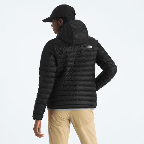 Terra peak women's hooded jacket - TNF black