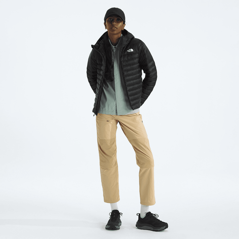 Terra peak women's hooded jacket - TNF black