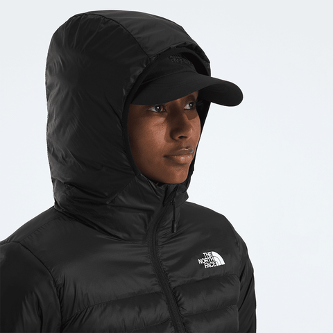 Terra peak women's hooded jacket - TNF black