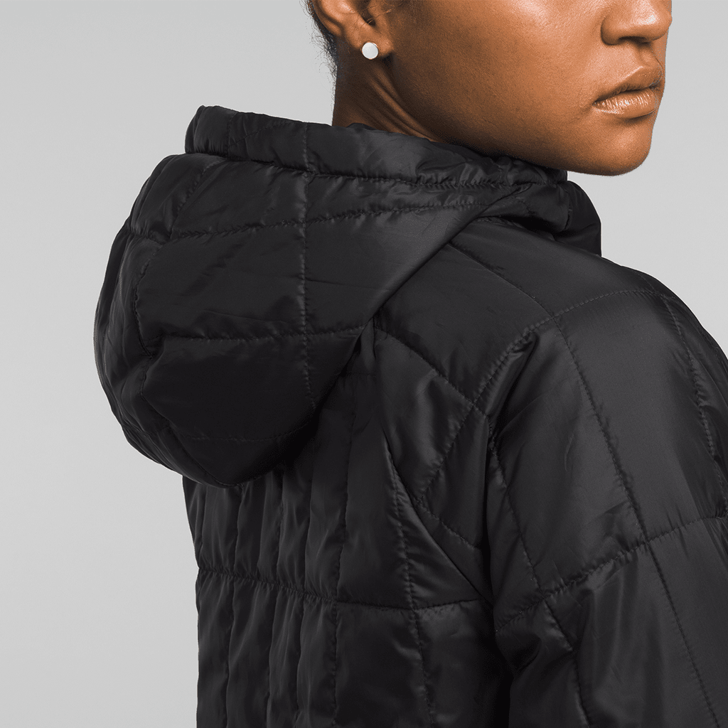 Circaloft hooded women's jacket - TNF black