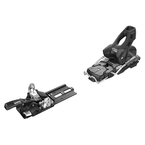 Attack Hybrid 11 MN/PT bindings - Solid black / Silver