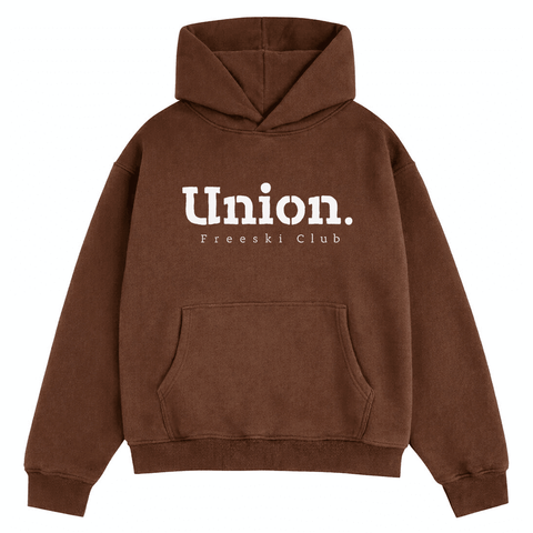 Union hoodie - Brown
