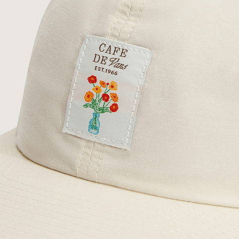 Cafe Vans strapback hat - Marshmallow