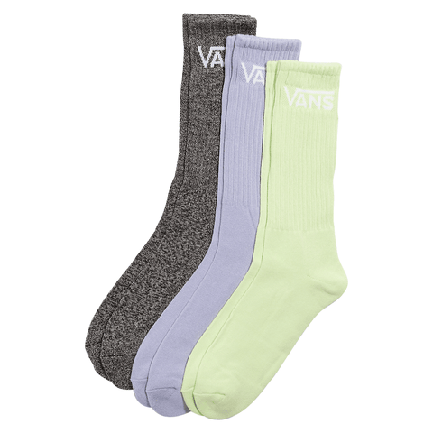 Classic crew socks 3 pack - Shadow lime