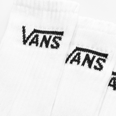 Classic crew socks 3 pack - White