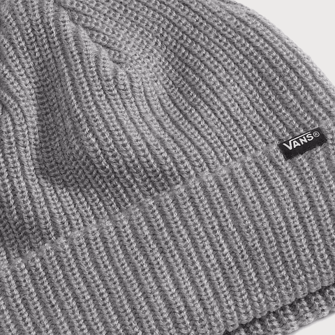 Core basics cuff beanie - Heather grey
