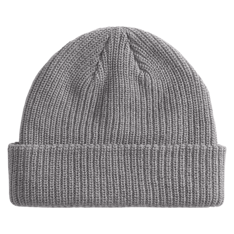 Core basics cuff beanie - Heather grey