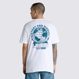 Distort and disrupt t-shirt - White