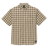 Hadley woven shirt - Oatmeal / Bistro green
