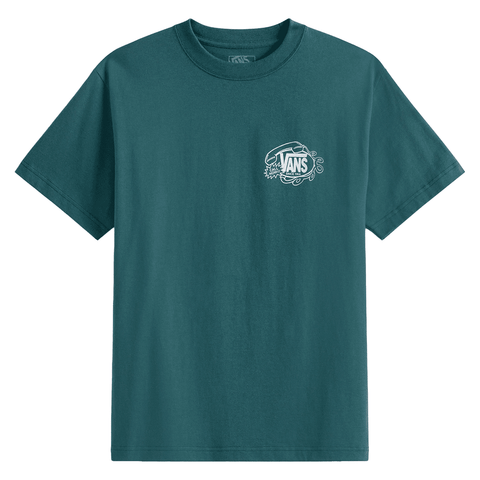 Hot lines t-shirt - Mystic moss