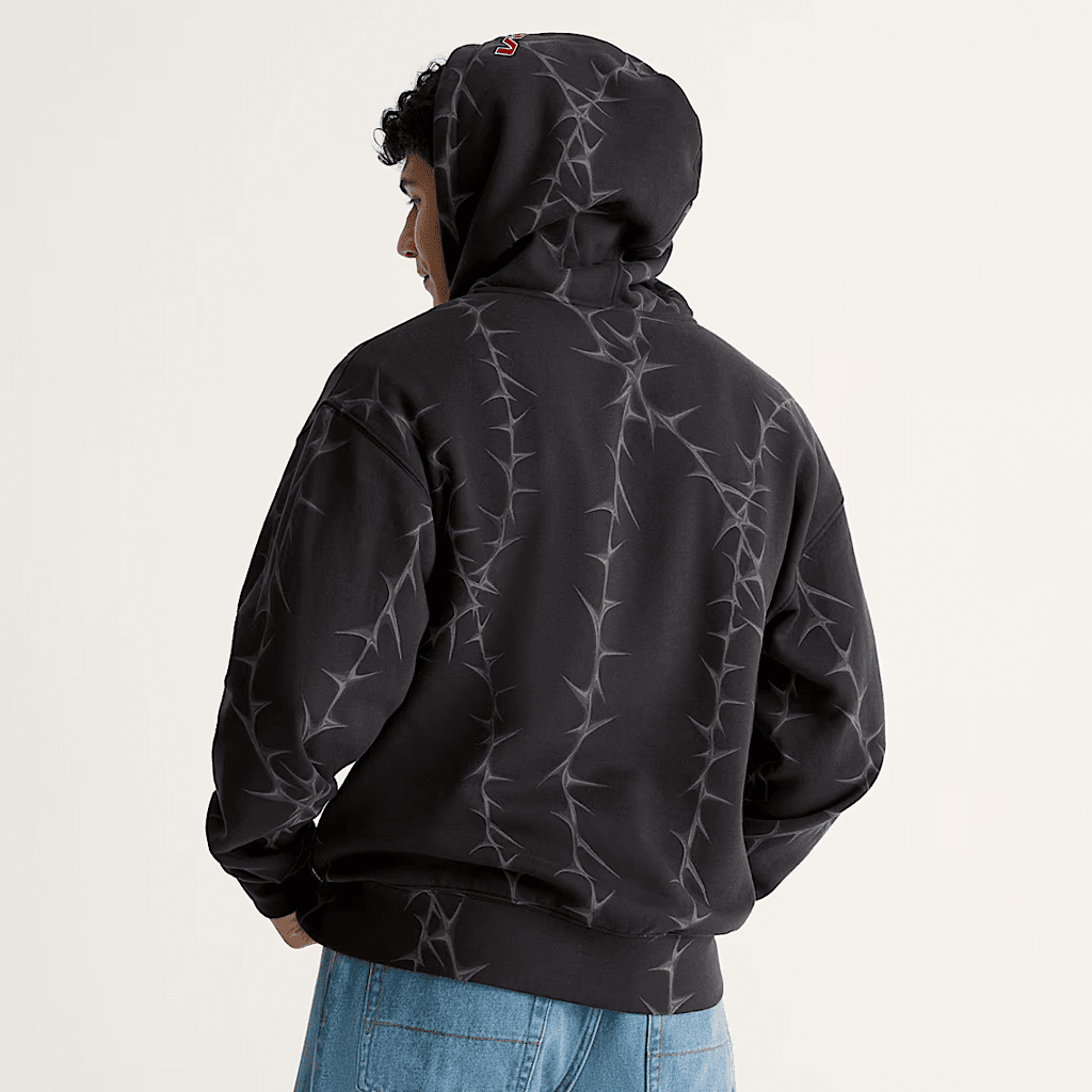 Prickler Prickler patch zip hoodie - Black – D-STRUCTURE