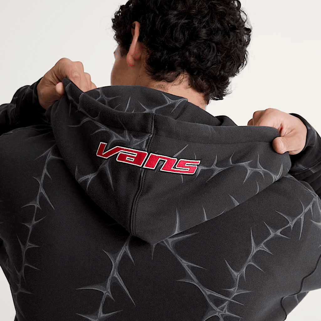 Prickler Prickler patch zip hoodie - Black – D-STRUCTURE