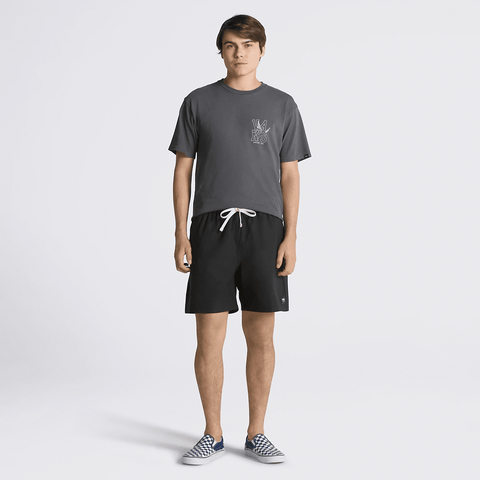 Range sport relaxed shorts - Black