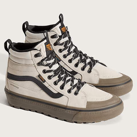 Sk8-Hi waterproof insulated shoes - Oatmeal / Black