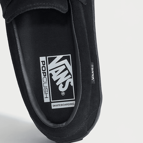 Skate Loafer shoes - Black suede