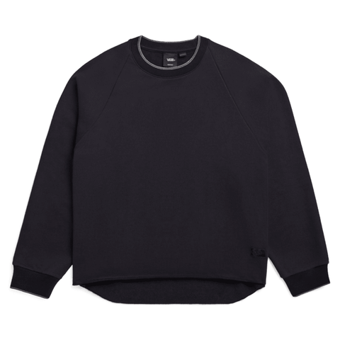 Tilt rolled hem crewneck - Black