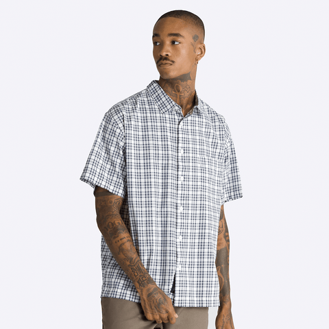 Wilshire mini plaid shirt - Marshmallow