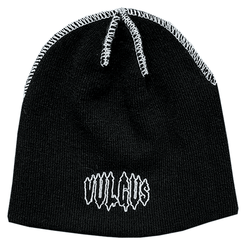 Inside out skully beanie - Black