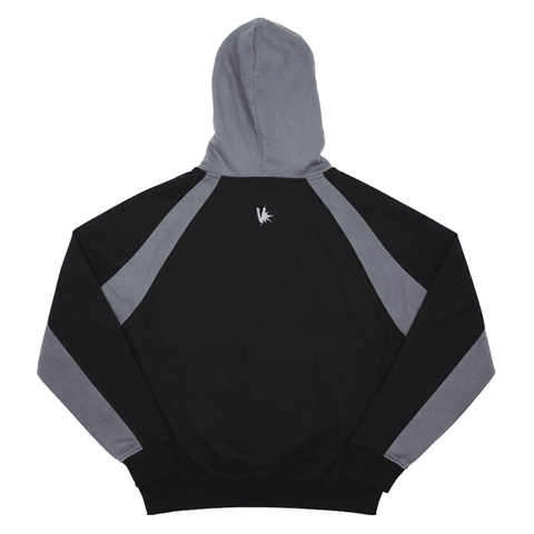 Block hoodie - Black / Grey