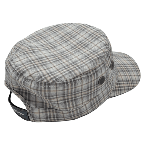 Plaid cap - Beige