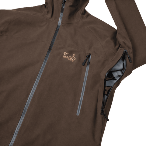 Cypher 3L shell jacket - Brown