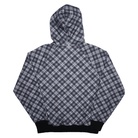 Distort zip hoodie - Plaid