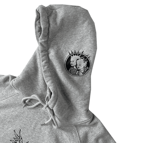 Hoodie - Heather grey