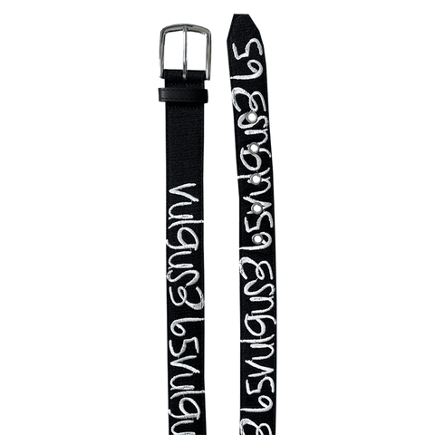 Needle point belt - Black