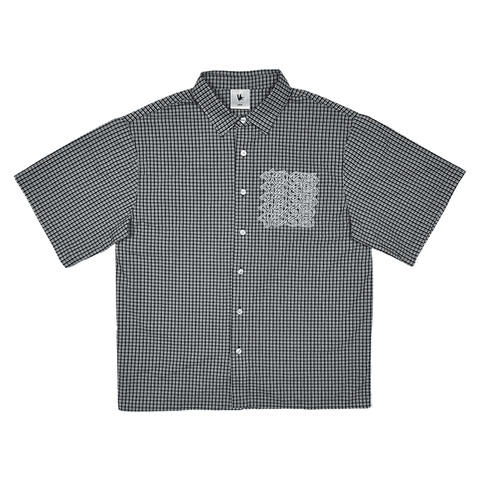 Plaid shirt - Black / White
