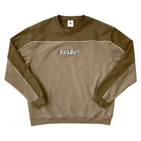 Split crewneck - Tan