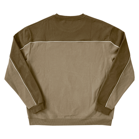 Split crewneck - Tan