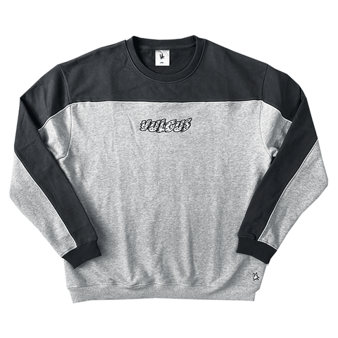 Split crewneck - Grey