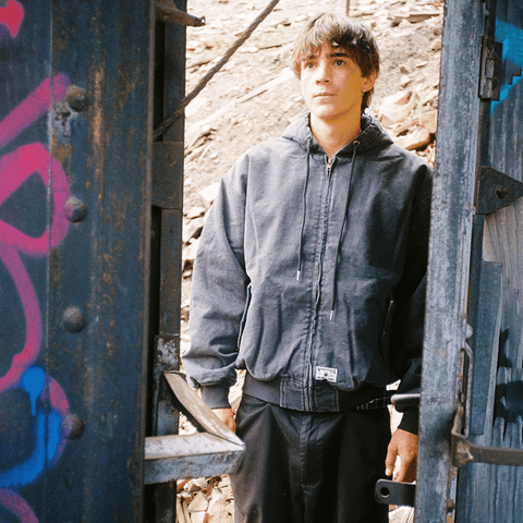 White label work jacket - Deep washed navy
