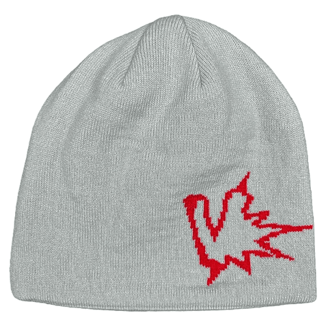 Rerversible skully beanie - Grey / Black