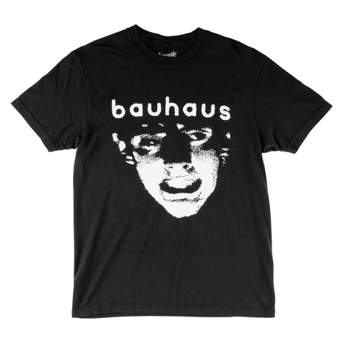 x Bauhaus Big truth grament dyed t-shirt - Black