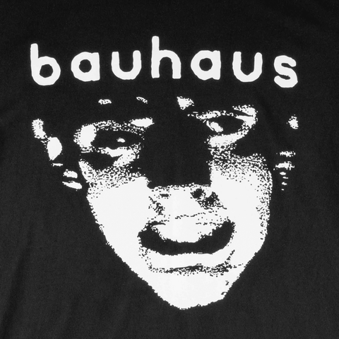 x Bauhaus Big truth grament dyed t-shirt - Black